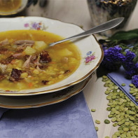 エンドウ豆のスープ写真 6