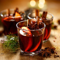 A photo of mulled wine