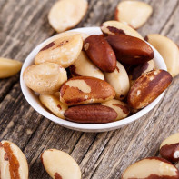 Photo of a Brazil nut
