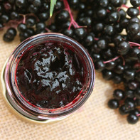 Elderberry jam photo