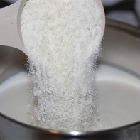 Photo of cream powder