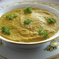 Photo of pea porridge