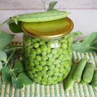 Photo of canned green peas 3