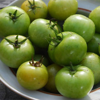 Green tomatoes photo