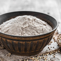 Buckwheat flour photo
