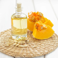 Pumpkin seed oil photo