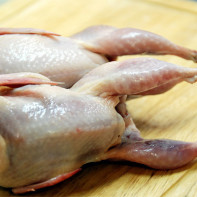Photo of quail meat