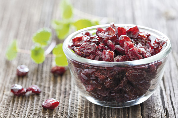 Dried cranberries for women