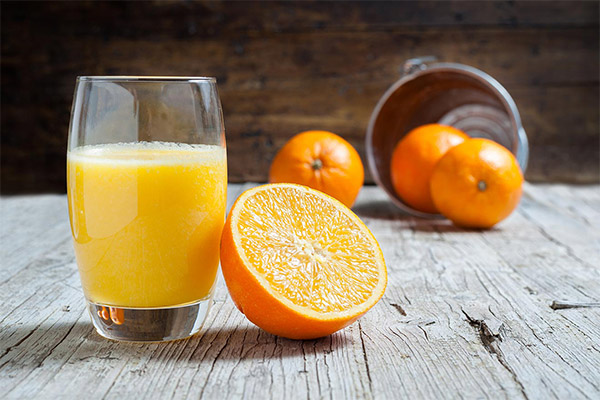 Orange juice in cosmetology