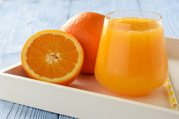 How to drink orange juice correctly