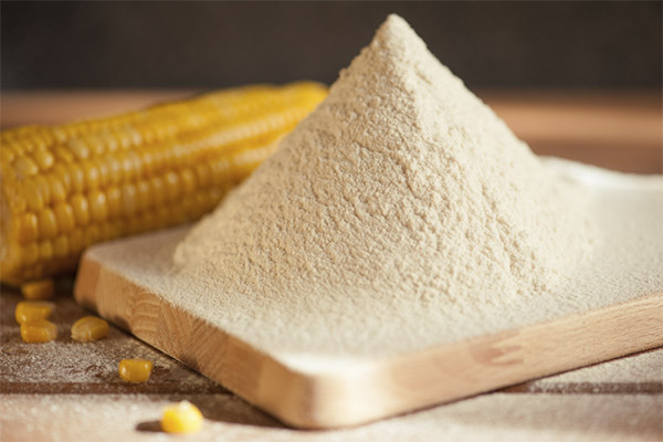 Corn flour in medicine