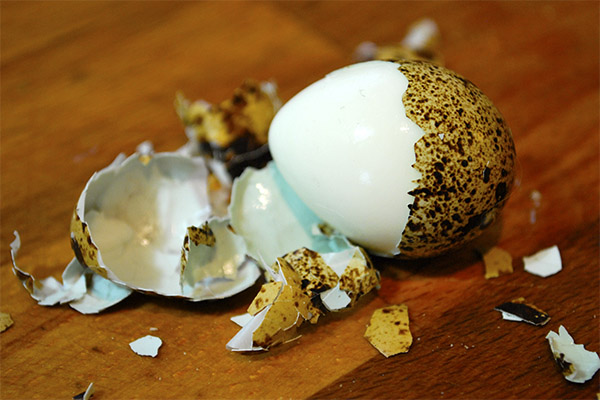 The benefits and harms of quail egg shells