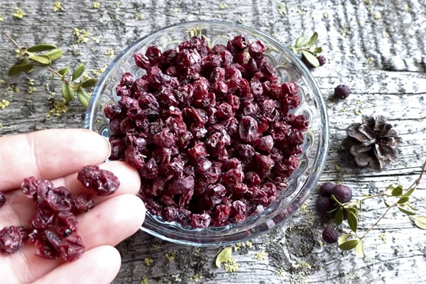 The usefulness of dried cranberries