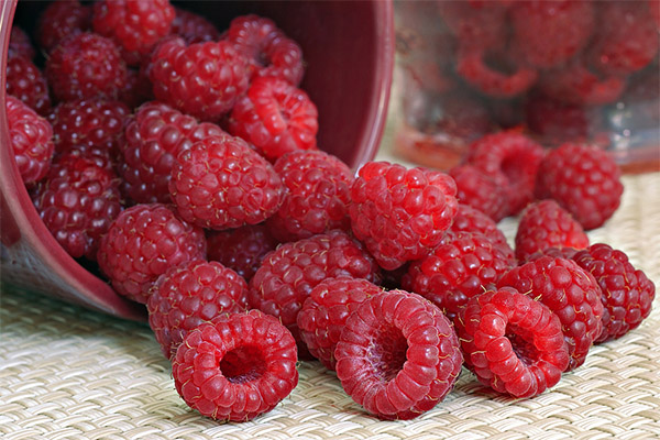 Raspberry based folk medicine recipes