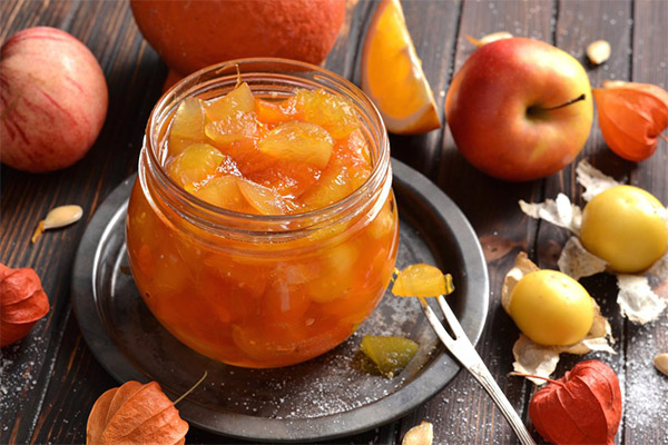 Physalis Jam with Apple and Pear