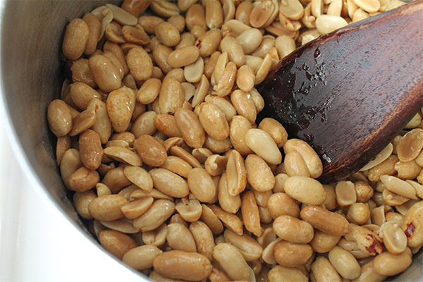 How to roast peanuts