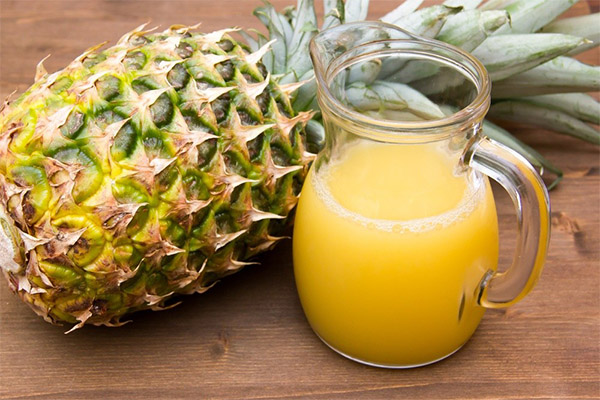 The benefits and harms of pineapple juice