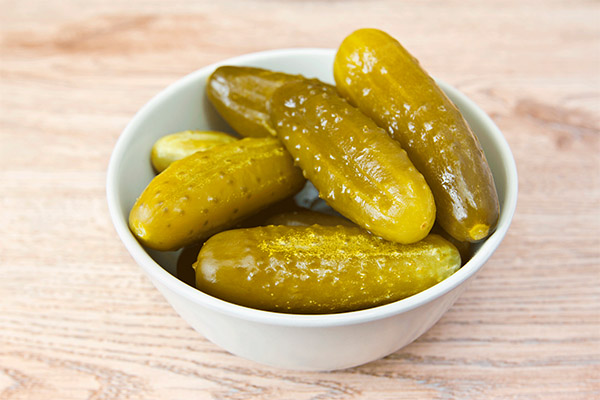 Harm and Health of Pickled and Pickled Cucumbers