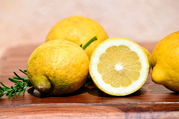 Traditional Medicine Recipes of Lemon