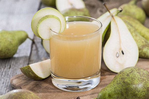 Pear Juice in medicine