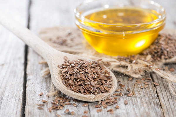 Flaxseed oil on an empty stomach