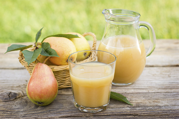 The benefits and harms of pear juice