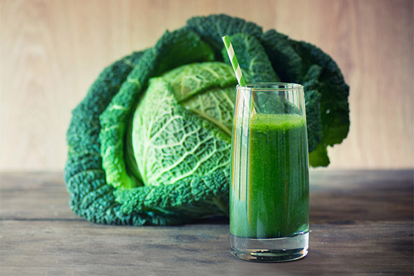 The use of cabbage juice in cosmetology
