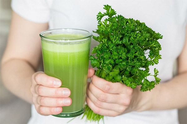 What is the usefulness of parsley juice