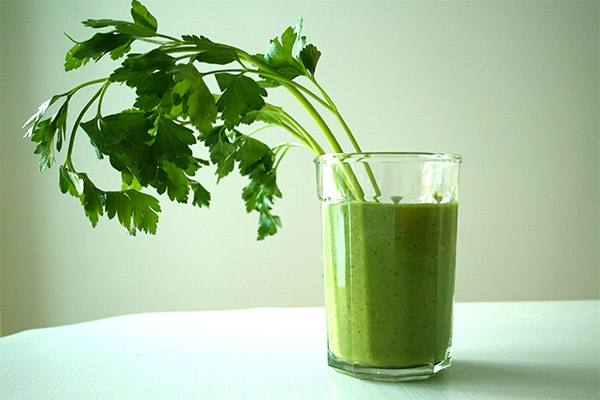 How to make parsley juice
