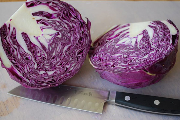 Folk recipes with red cabbage