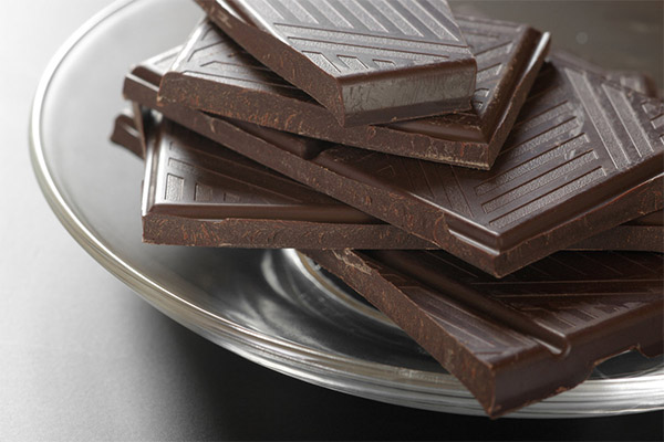 How much bitter chocolate can you eat per day?