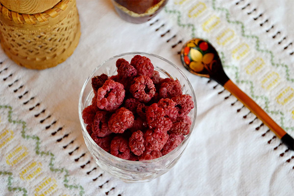 What is the usefulness of dried raspberries