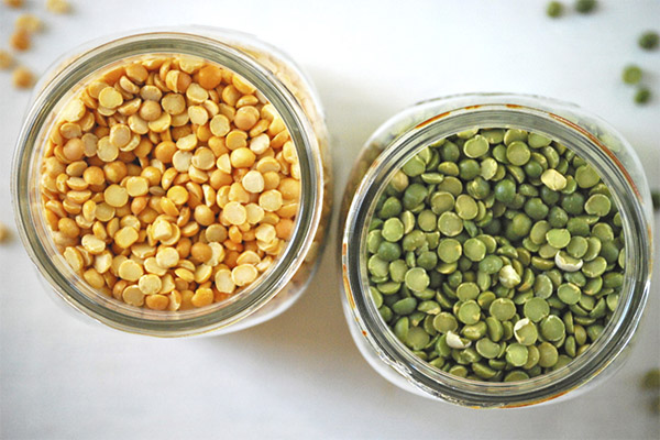 How to store dried peas