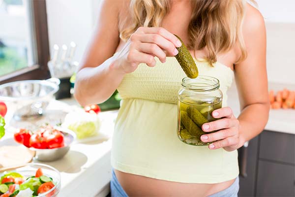 Pickles for pregnancy