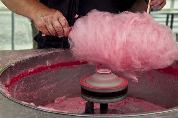 How to cook cotton candy