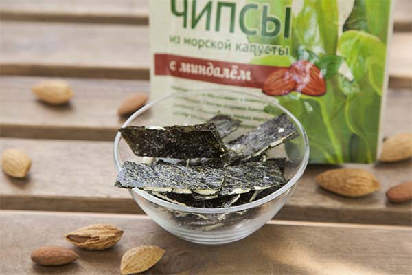 Sea kale chips