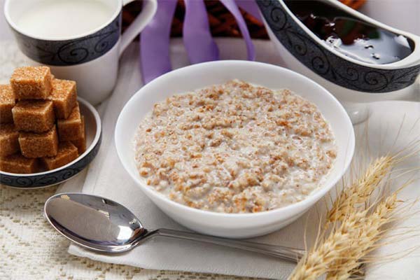 Wheat porridge for weight loss