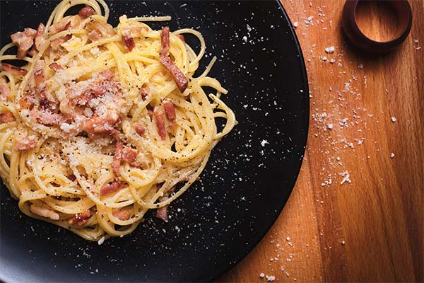 What to replace bacon in carbonara
