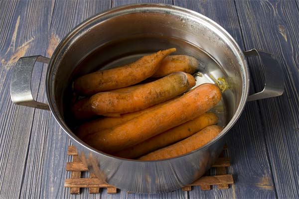 How much to boil carrots