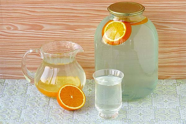 Birch Juice with lemon